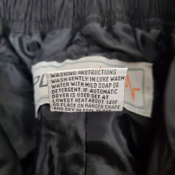Pulse Men’s Black Waterproof Lightly Insulated Zip-Vent Snow Pants Size Small - Picture 12 of 16